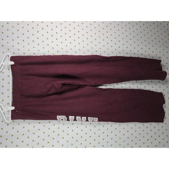 Victorias Secret PINK Patchwork Straight Leg Boyfriend Diaper Butt Joggers SMALL - Picture 8 of 8